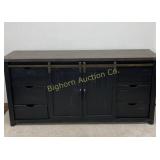 Jofran Barn Door Server Sideboard w/ 6 Drawers