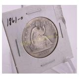 1861-O Liberty Seated Half Dollar