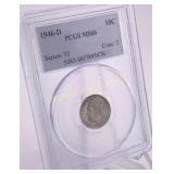 1946-D Roosevelt Dime PCGS MS66
