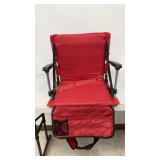 Red Stadium Chair w/ Arms