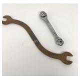 Williams Dog Bone Wrench, Williams S Shaped