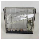 VTG Coin Sorting Bank w/ Key for Lock