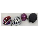 Equine & Bicycle Helmets 3 Pc Lot