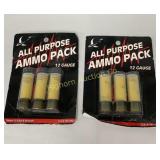 All Purpose Ammo 12 Ga 2 3/4" of Less 6 Rounds