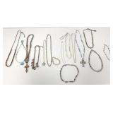 Necklaces & Bracelet  Assortment Various Sizes