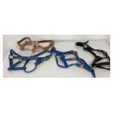 Nylon Horse Halters 4 PC Lot