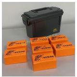 Ammo 9mm 359 Rds HSM 115 Gr Plated