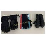 Gloves & Mittens 3 Pair in Lot