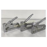 Stapler Gun Assortment 3 Pc Lot