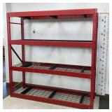Heavy Duty 4-Shelf Industrial Duty Shelving Unit