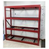 Heavy Duty 4-Shelf Industrial Duty Shelving Unit