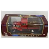 1934 Ford Die Cast Metal Pickup 1:18 Scale