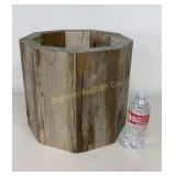 Rustic Barn Wood Planter Unused