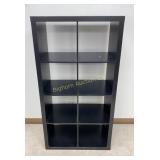 Black Cubby Shelf Unit