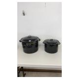 Granite Ware Water Bath Canners With Racks