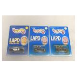 1996-97 Hot Wheels Police Cruiser & Police "B"