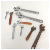 Adjustable Wrenches Various Sizes 4"-12"