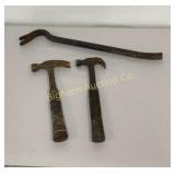 Hammer & 22" Gorilla Bar 3 PC Lot