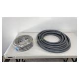 3/4"  Coated Flex & 1/2" Aluminum Flex Conduit