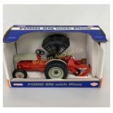 Ford 8N Tractor w/ Plow 1:16 Scale, Die Cast