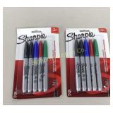 Sharpie Fine Permanent Markers, Assorted Colors