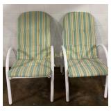 Sunbeam Outdoor Chairs w/ Removable Cushions