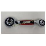 Husky Ratcheting Dog Bone SAE Swivel Head Wrench