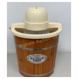 Electric Old Fashion Ice Cream Maker