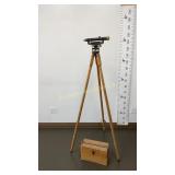 VTG Wissler Transit Level w/ Wooden Tripod &