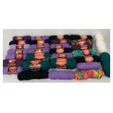 Yarn Assortment Various Colors, Styles