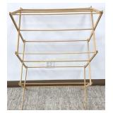 Wooden Folding Clothes Drying Rack