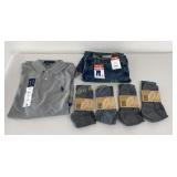 New 4 Pair Medium Military Lightweight Boot Socks,
