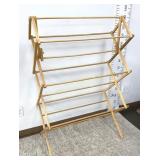 Wooden Folding Clothes Drying Rack
