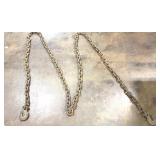Heavy Duty Log Chain ï¿½" x 18 Ft w/ Hooks
