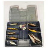 Woodstream Fishing Tackle Box w/ Lure Assortment