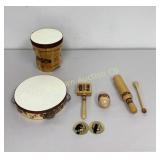 First Act Percussion Instrument Set: Bongo Drum,