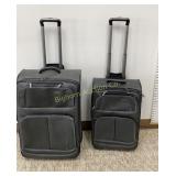 Chaps Luggage Suitcases 2 Pc Lot