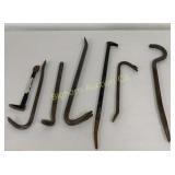 Pry Bar Assortment 9"-19" 7 Pc Lot