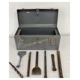 Craftsman 18" Tool Box w/ Chisels, Punches,