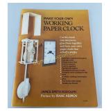 Make Your Own Working Paper Clock Cut Out Book