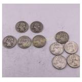 Washington Silver Quarters 1940