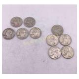 Washington Silver Quarters 1940