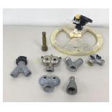Sprinklers, Faucet Y Splitters, Brass Spray Nozzle
