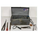 Craftsman 18" Toolbox w/ Contents: Ratchets,