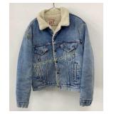 VTG Fleece Lined Levi Jacket Size 44R