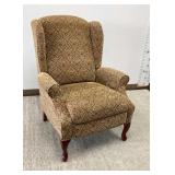 Wing Back Recliner, *Right Wing is Loose