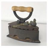 VTG Cast Iron Charcoal Iron Press