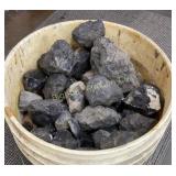 Obsidian in 5 Gallon Bucket Approx 57 Lbs