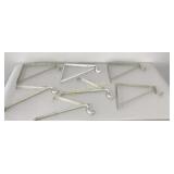 Closet Shelf/Rod Brackets 7 Pc Lot