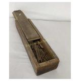 VTG Antique Square Nails Assortment, Mining Track